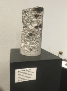 Image concrete in the exhibition