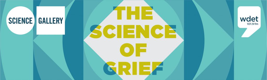 a graphic that says The Science of Grief