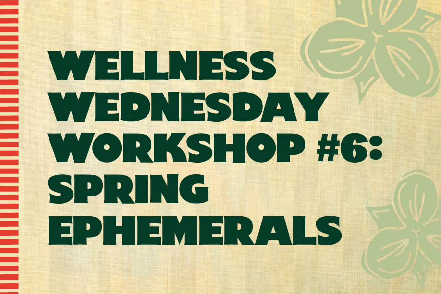 Wellness Wednesday Workshop #6: Spring Ephemerals